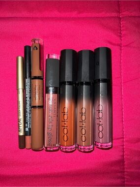 Lipstick & Gloss bundle Set in Brown and Mauve